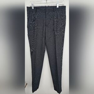 Armani Exchange Dark Grey Dress Pants Elegant Straight-LegSz.29